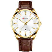 Relógio Masculino Executivo de Luxo com Pulseira de Couro