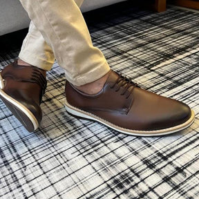 Sapato Social Masculino Oxford Derby  Casual