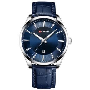 Relógio Masculino Executivo de Luxo com Pulseira de Couro