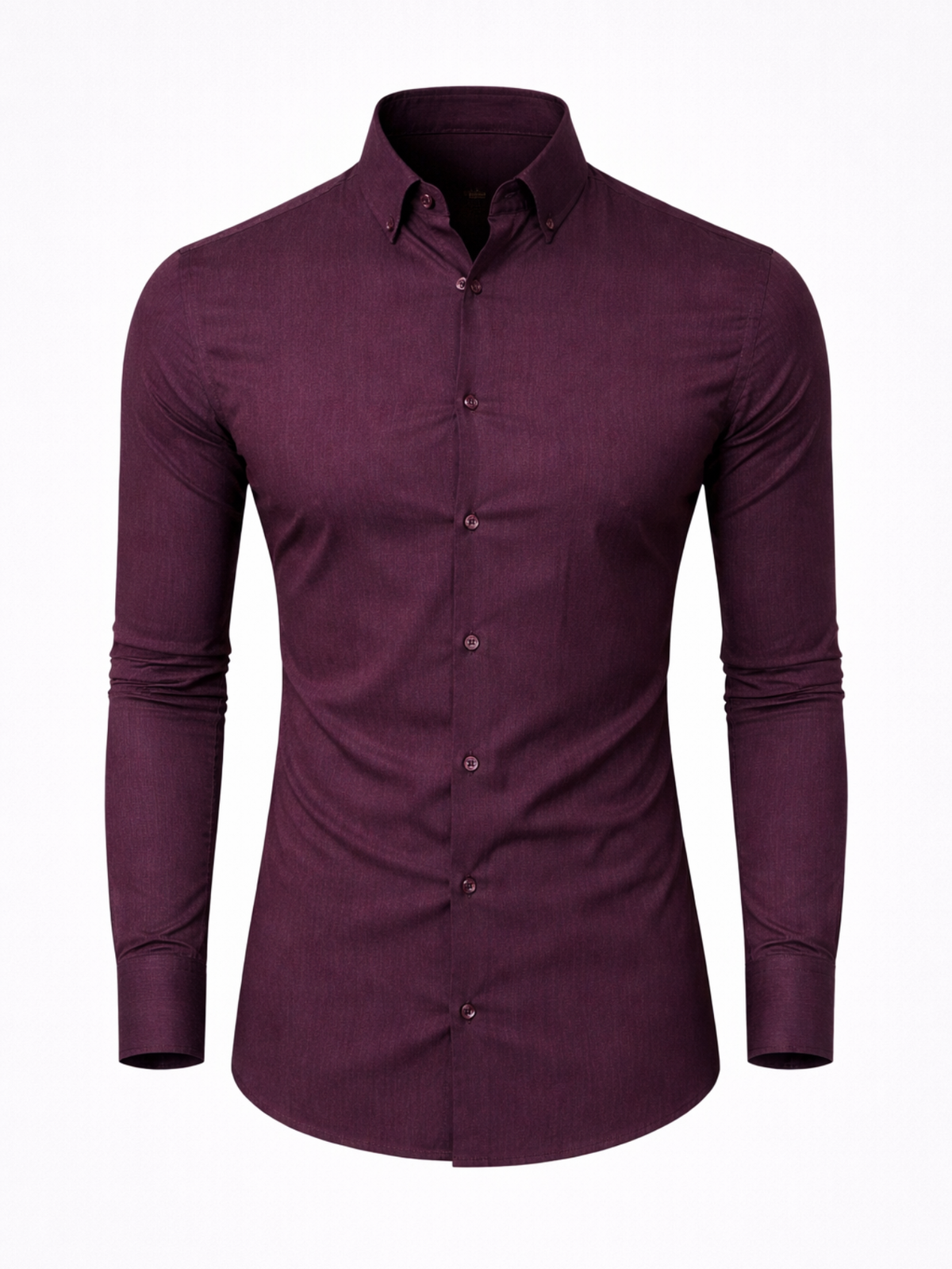 Camisa Social Masculina Imperial Slim Fit Manga Longa