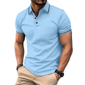 Camisa Polo Básica Masculina Riviera Manga Curta