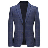 Blazer  Xadrez Masculino Slim Windsor – Elegância Atemporal