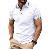Camisa Polo Básica Masculina Riviera Manga Curta