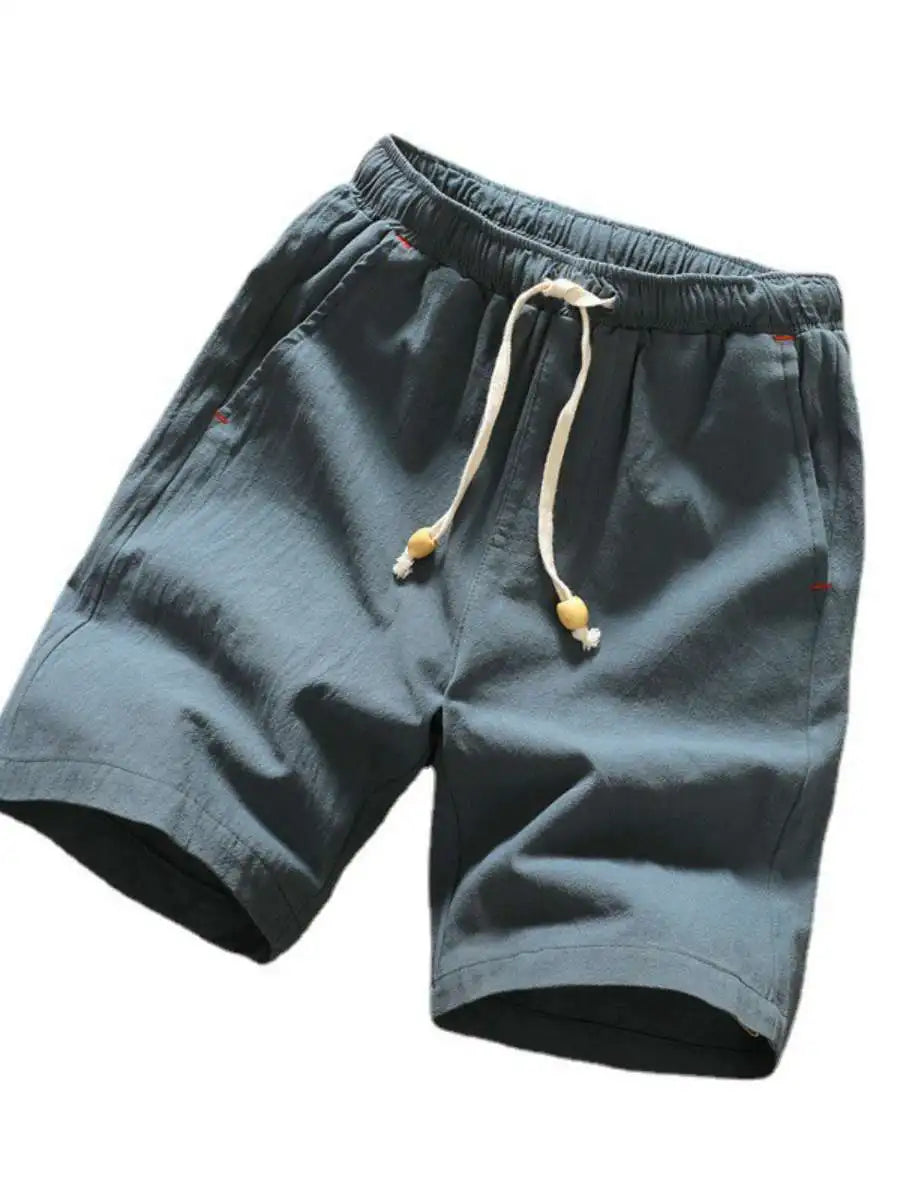 Bermuda Masculina de Linho Luxury Fit