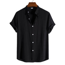Camisa Casual Masculina Sanremo Manga Curta