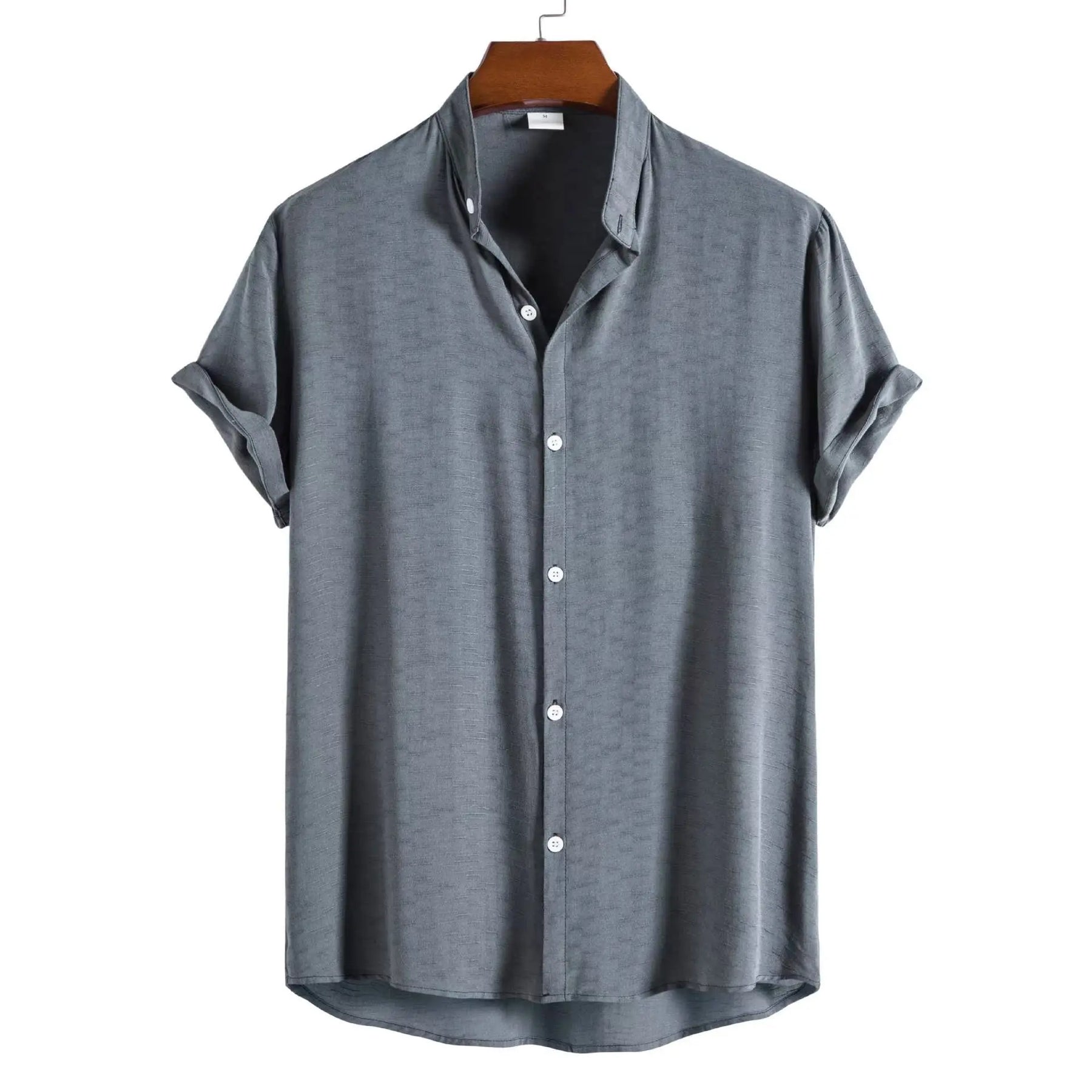 Camisa Casual Masculina Sanremo Manga Curta