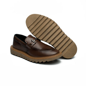 Sapato Masculino Loafer Mocassim Sola Tratorado