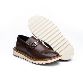Sapato Masculino Loafer Mocassim Sola Tratorado